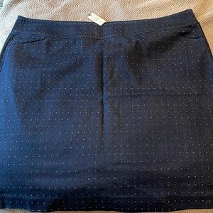 22W Talbots Jean skirt
